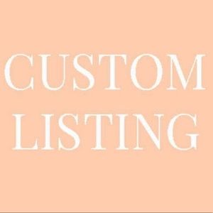 Custom Listing for Nadia